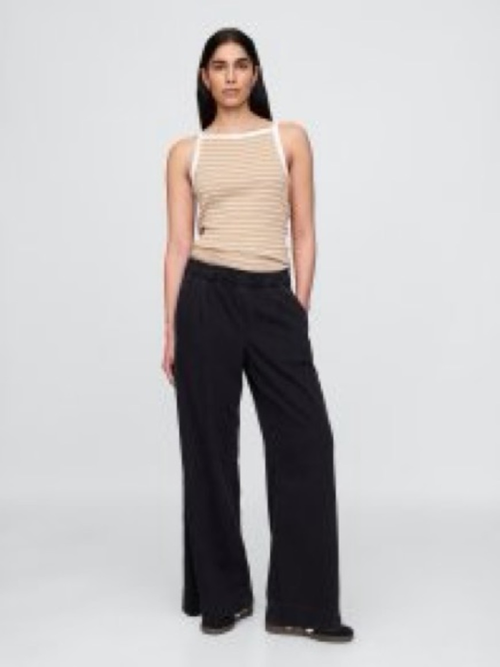 GAP Mid Rise UltraSoft Easy Baggy Jeans